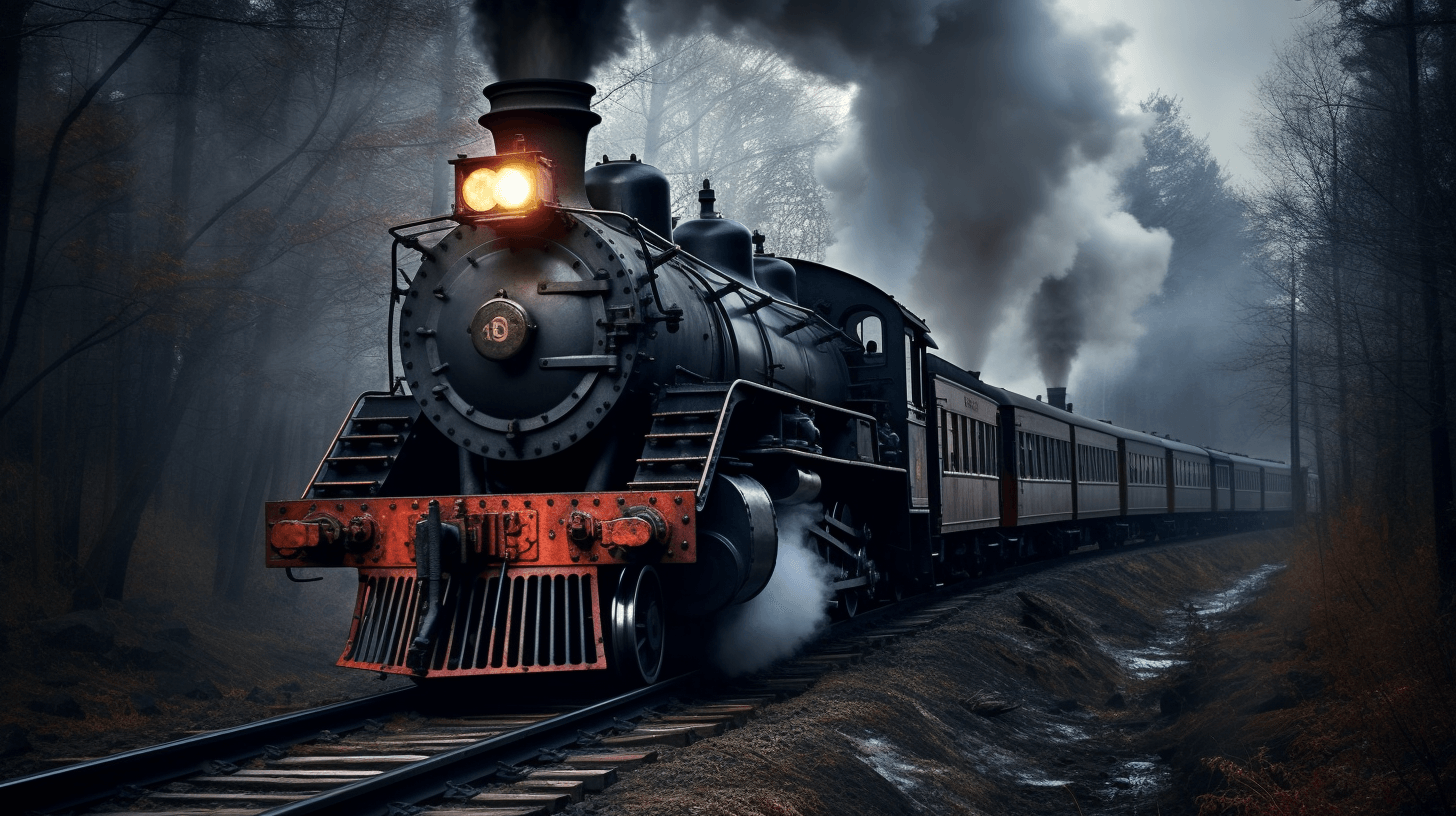 Steam escaping from a vintage by midjourney