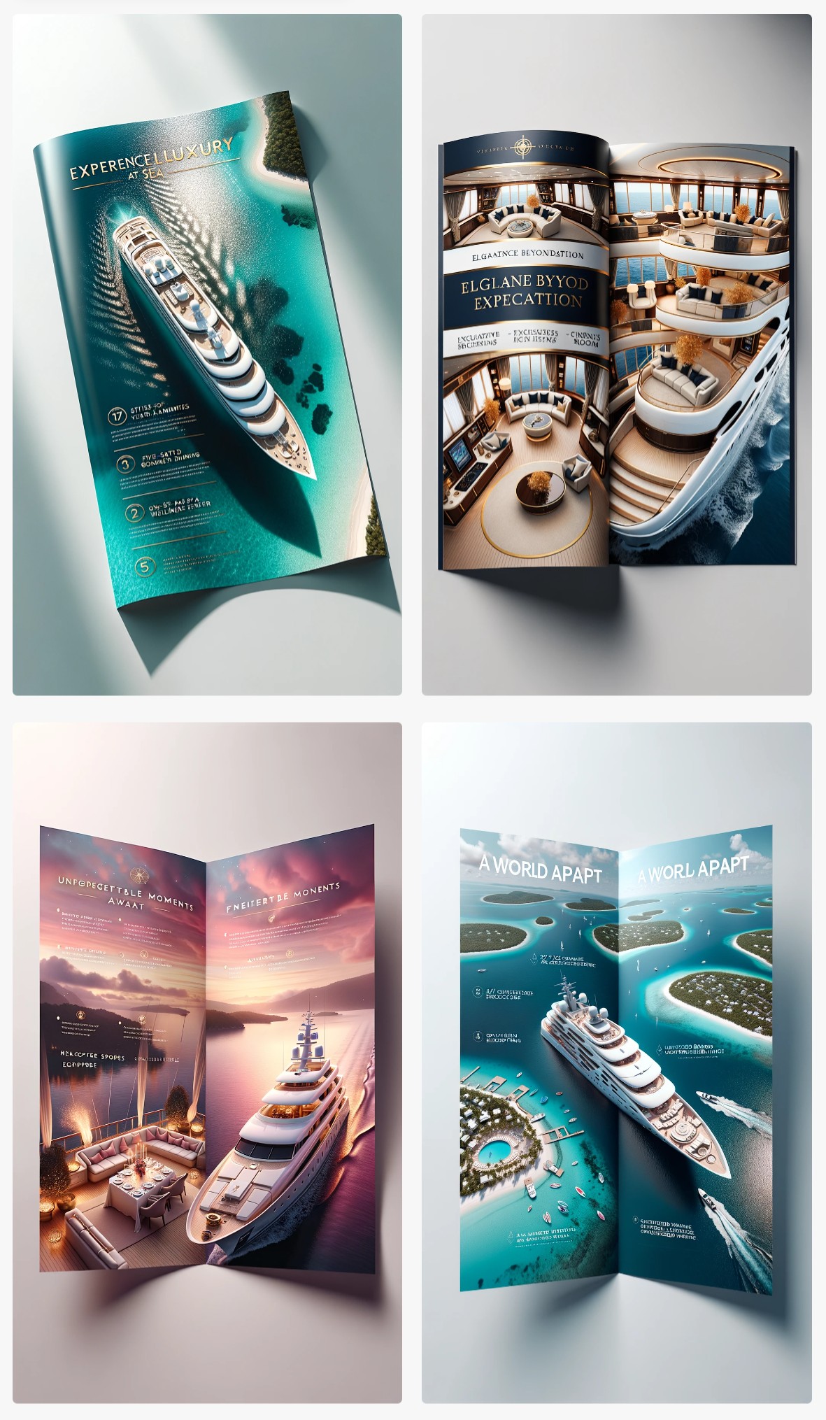 brochure design by dalle 3