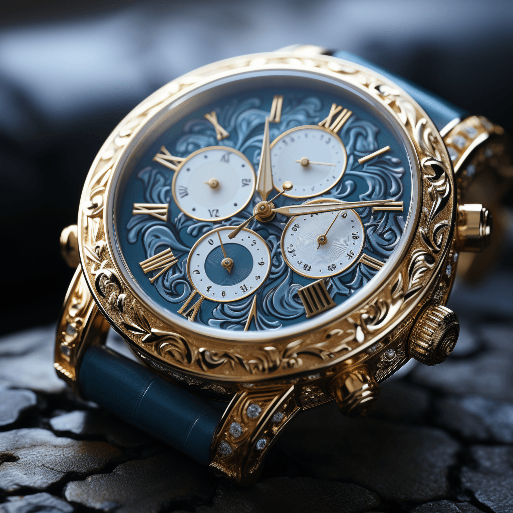 luxury wristwatch by midjourney