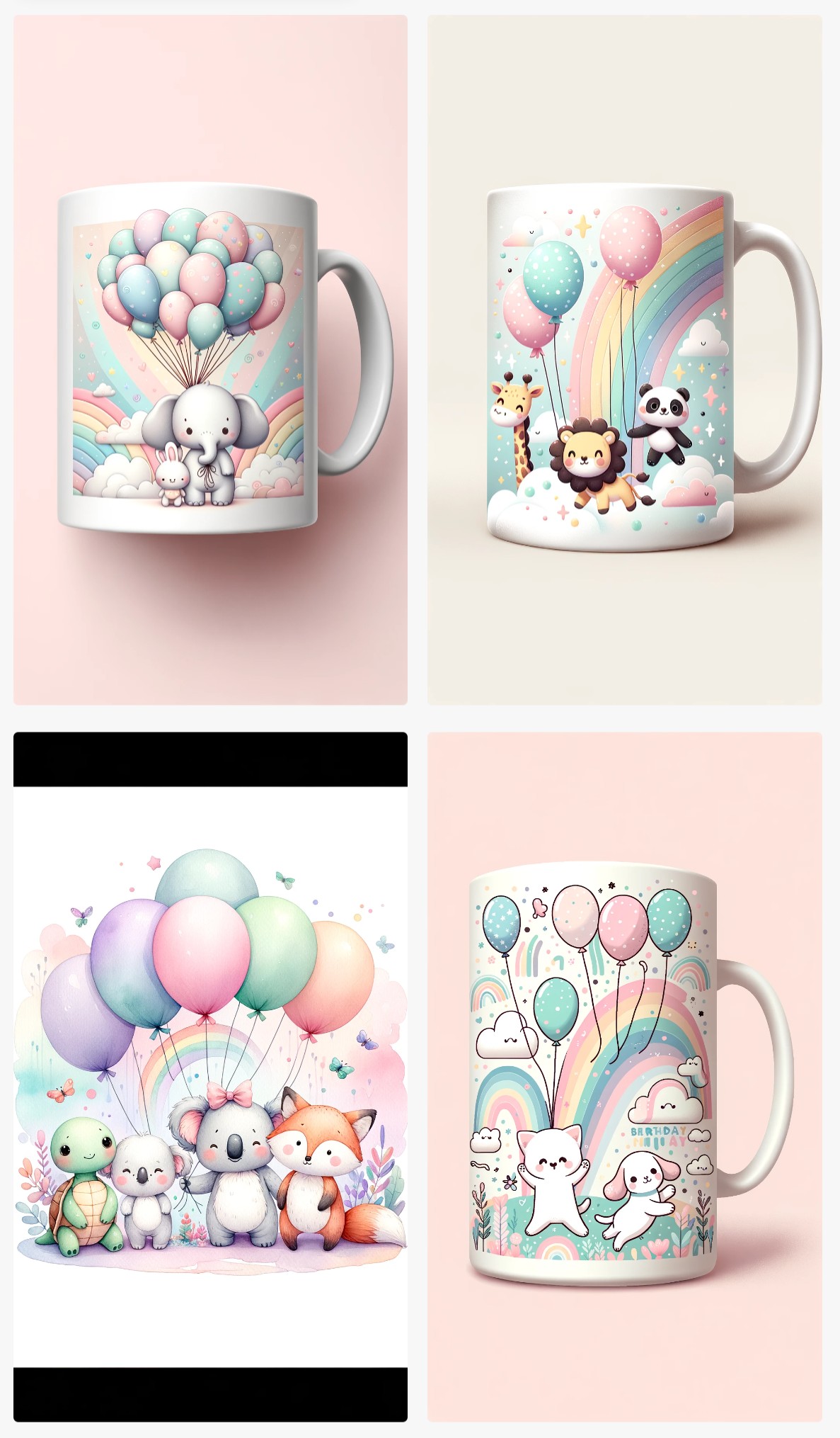 mug print design by dalle 3