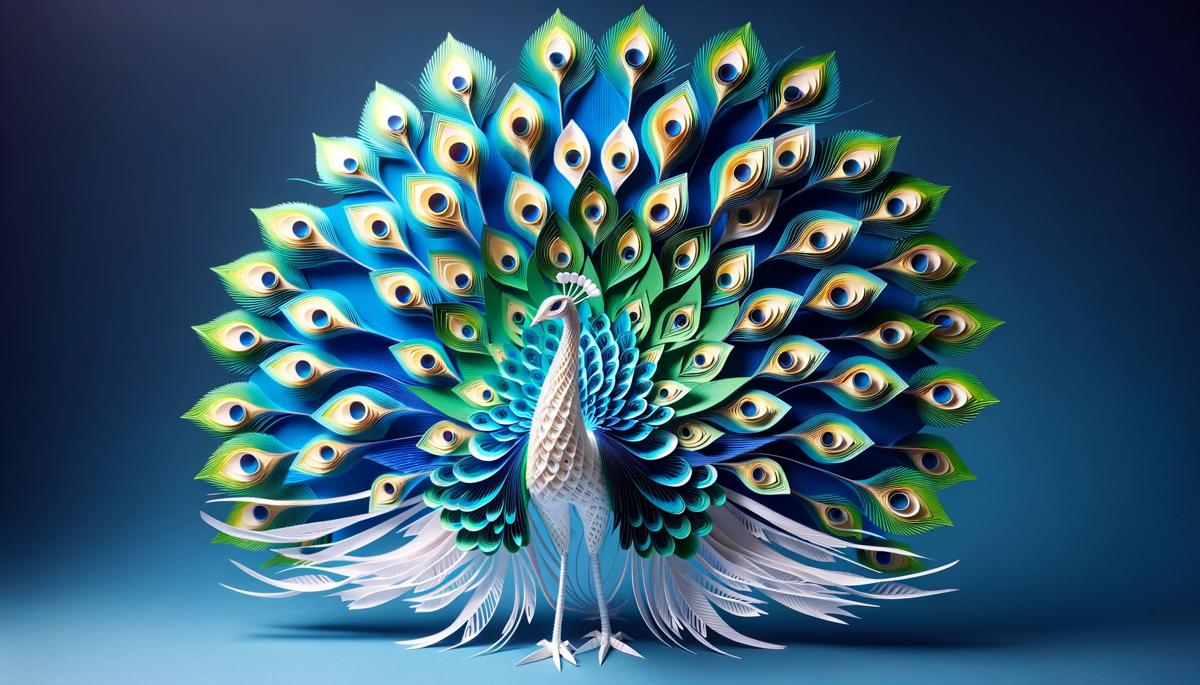 paper sculpture 1 by dalle 3